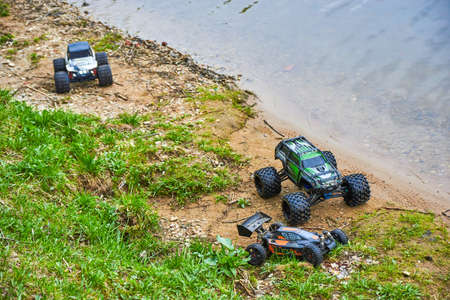 Radio-controlled car movement