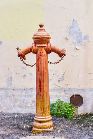 Fire hydrant retro style