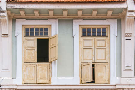 Old house in Penang island, Georgetown, Malaysia
