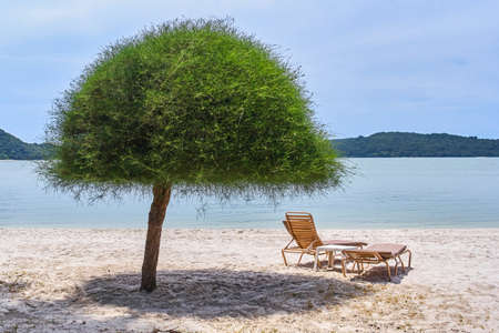 Cenang Beach in Langkawi island, Malaysiaの写真素材
