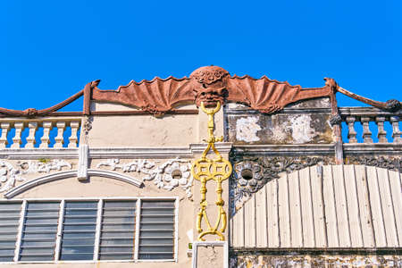Old house in Penang island, Georgetown, Malaysia