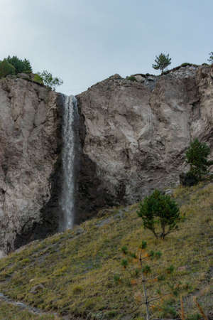 Scenic caucasus mountains