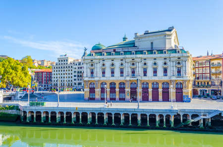 Arriaga theatre in the spanish city Bilbao
の写真素材