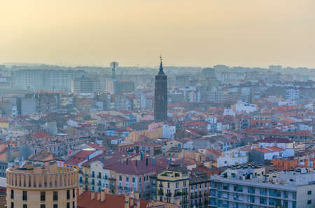 Aerial view of Zaragoza, Spain
の写真素材