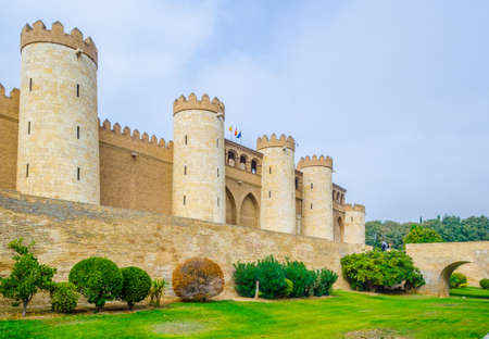 Aljaferia palace in Zaragoza, Spain
のeditorial素材