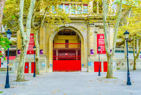 Plaza de toros ? a bullring in the spanish city Pamplona
のeditorial素材