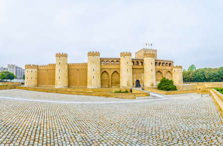 Aljaferia palace in Zaragoza, Spain
のeditorial素材