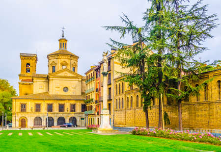 Church of San Lorenzo in Pamplona, Spain
の写真素材