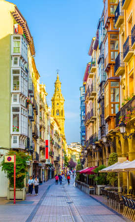 People are strolling a street in Logrono.
のeditorial素材