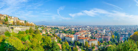 Aerial view of Bergamo, Italy
の写真素材