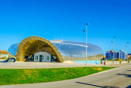 View of the palace of sports in the spanish city Santander
のeditorial素材