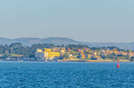 Cityscape of Pedrena near Santander, Spain
の写真素材