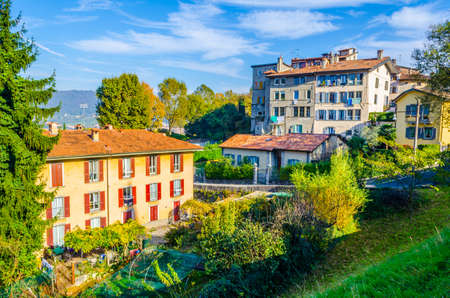 Aerial view of Bergamo, Italy
の写真素材