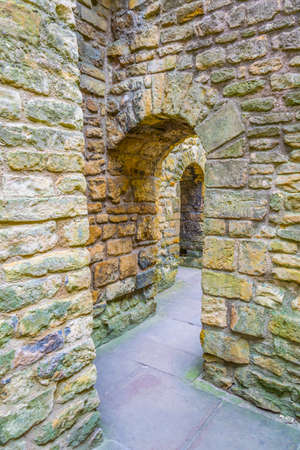 Rampart of the Lincoln castle, Englandのeditorial素材