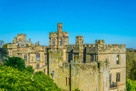 Warwick castle, Englandのeditorial素材
