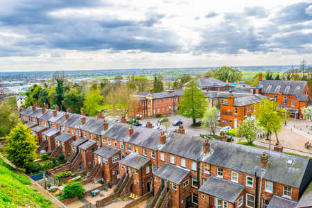 Skyline of Lincoln, England