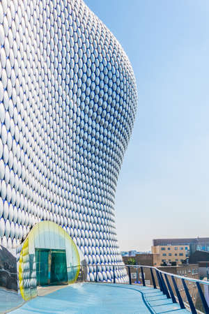 Detail of the bullring shopping mall in Birmingham, Englandのeditorial素材