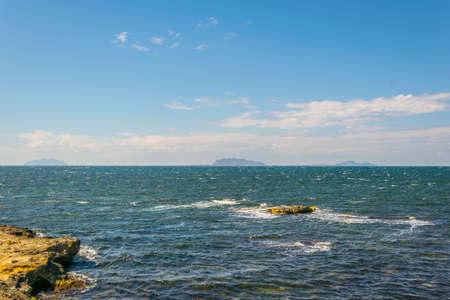 Egadi islands near Sicily, Italyの写真素材
