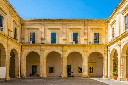 Courtyard of the town hall of Modica, Sicily, Italy
のeditorial素材