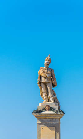 Statue of king Vittorio Emanuele II in Trapani, Italy
の写真素材