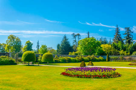 Gardens of the Powerscourt estate in Ireland