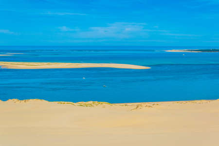 Dune du Pilat, the biggest sand dune in Europe, Franceの写真素材