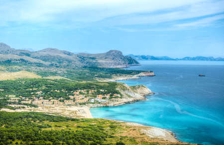 Cala Mesquida bay at Mallorca, Spain