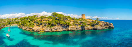 Cala Pi bay at Mallorca, Spainの写真素材