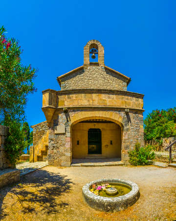 Monestir de Miramar at Mallorca, Spainの写真素材