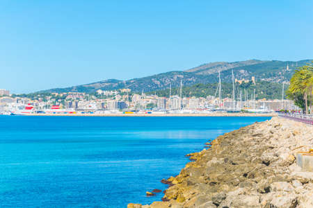 Port in Palma de Mallorca, Spainの写真素材