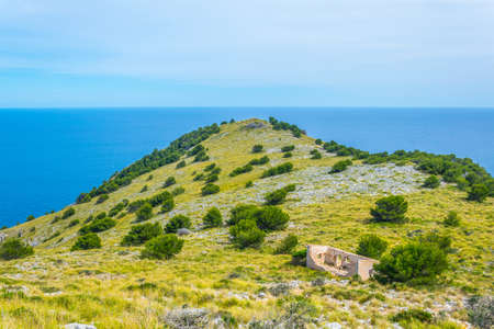 Cap Vermell at Mallorca, Spainの写真素材