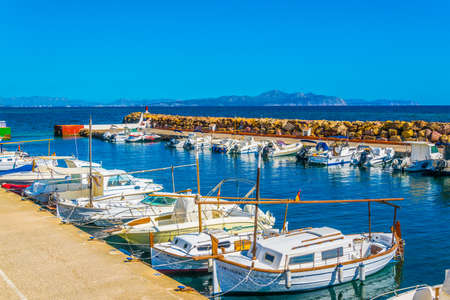 Marina at Son Serra de Marina, Mallorca, Spainのeditorial素材