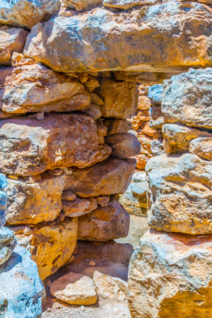 Ruins of Talayot Capocorb Vell at Mallorca, Spainの写真素材