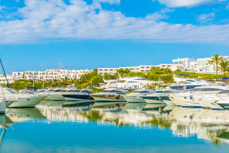 Marina at Cala D'Or, Mallorca, Spainの写真素材