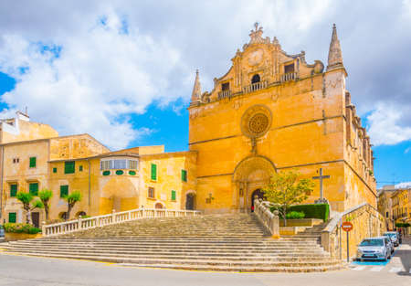 Sant Miguel church at Felanitx, Mallorca, Spainのeditorial素材