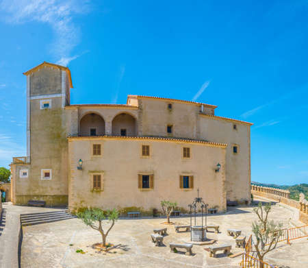 Sanctuary of Saint Salvador at Arta, Mallorca, Spainのeditorial素材