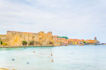 Royal castle in Collioure, France