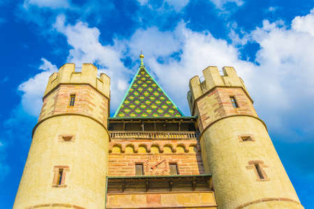 Spalentor in the swiss city baselのeditorial素材