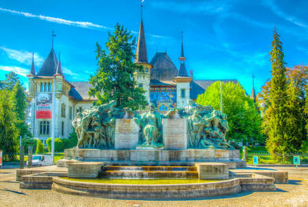 BERN, SWITZERLAND, JULY 17, 2017: Historical museum and Einstein museum in Bern, Switzerland