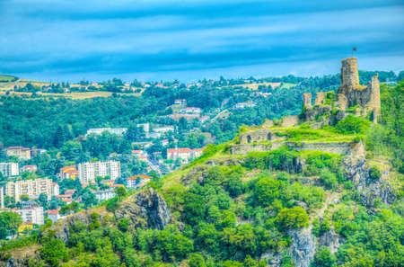 Medieval castle in Vienne, France