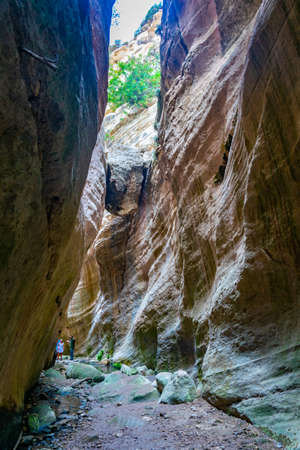 Avakas gorge on Cyprusの写真素材