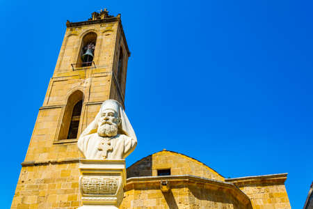 Statue of archbishop Makarios - the first president of Cyprus, Nicosia