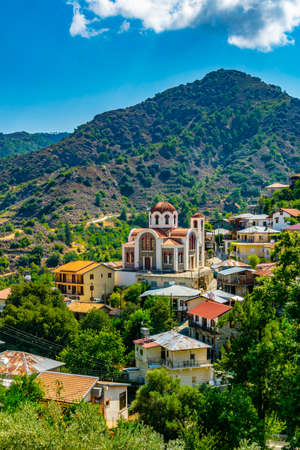 Moutoullas village on Cyprusの写真素材