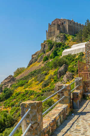 Stavrovouni monastery on Cyprusの写真素材