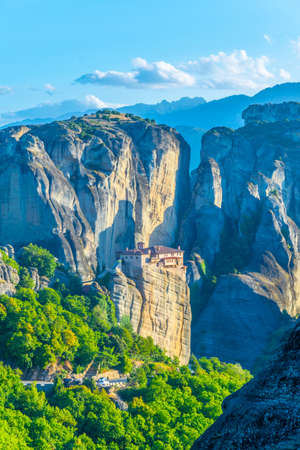 Monastery of Roussanou at Meteora, Greece