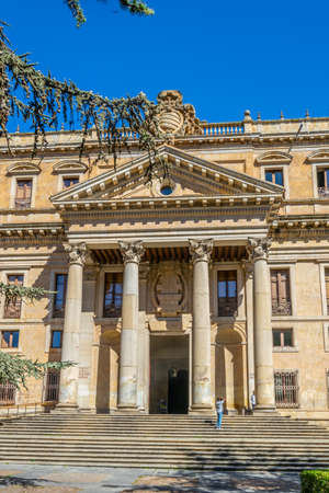 anaya palace at Salamanca, Spainのeditorial素材