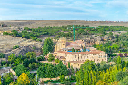 Monastery of Santa Maria del Parral at Segovia, Spainの写真素材
