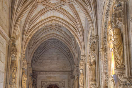 TOLEDO, SPAIN, OCTOBER 2, 2017: Corridor at Monasterio de San Juan de los Reyes at Toledo, Spainのeditorial素材