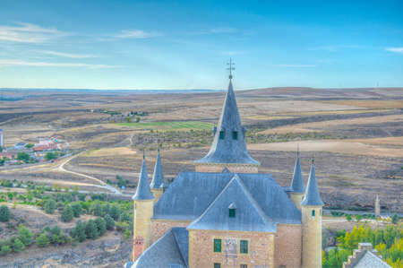 Alcazar de Segovia in Spainのeditorial素材