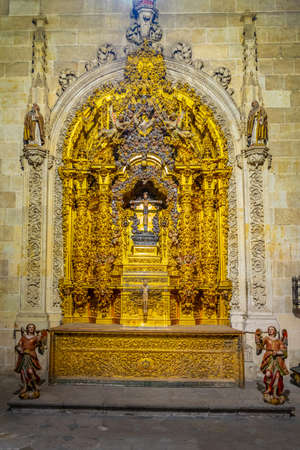 SALAMANCA, SPAIN, OCTOBER 5, 2017: Interior of the Cathedral at Salamanca, Spainのeditorial素材